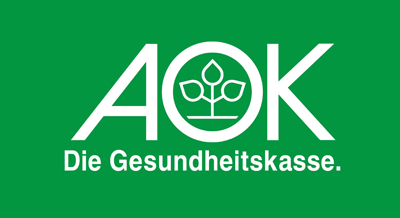 AOK Logo Gruen