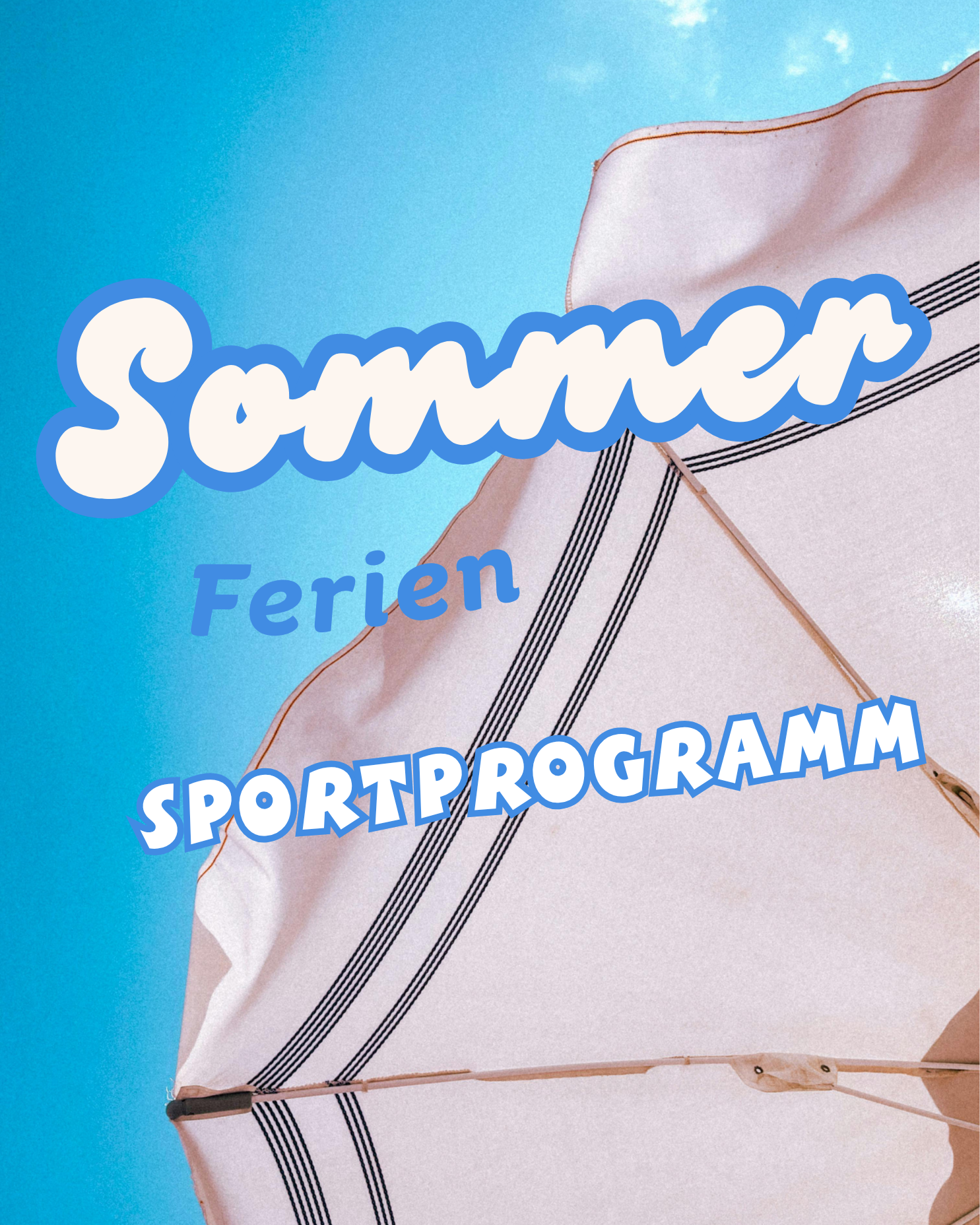 Hellblau Weiß Minimalistisch Sommer Instagram Post Positiv 2