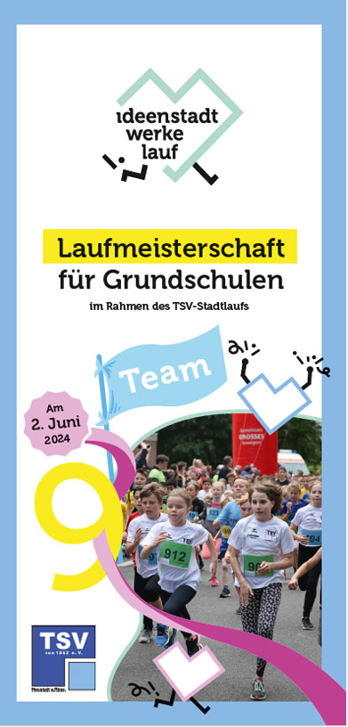 Laufmeisterschaft Grundschulen Poster 2024