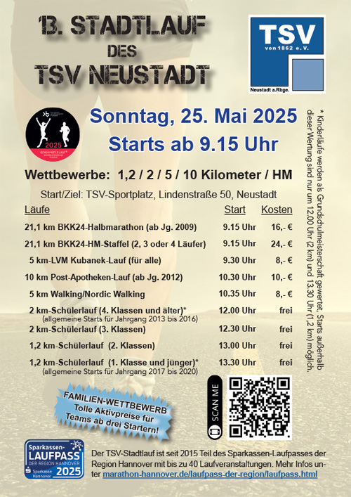 Flyer Neustaedter Stadtlauf 2025 1