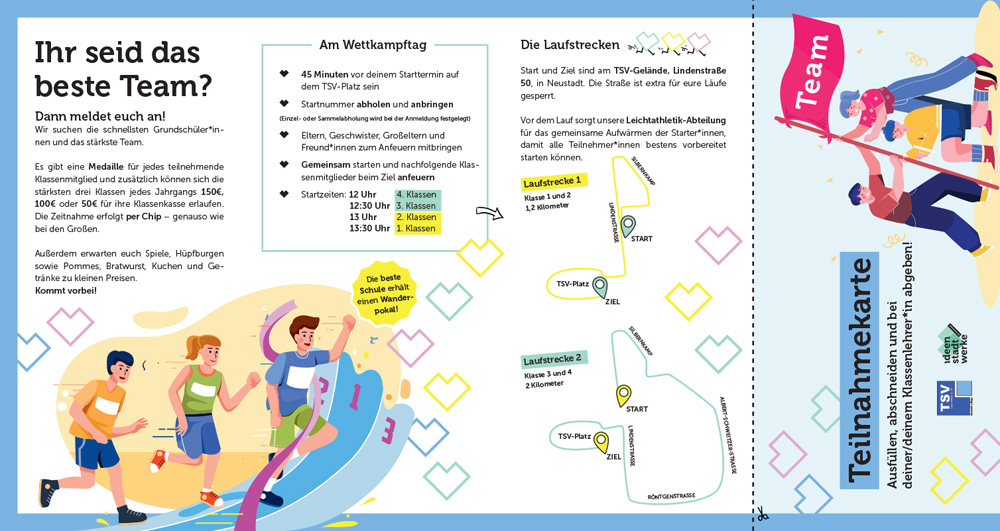 Laufmeisterschaft Grundschulen Flyer2 2025